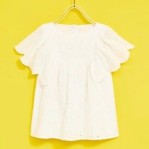 Zara baby girl new white eyelet dress